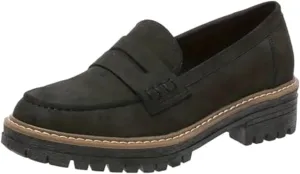 Loafers Shoes for Women Comfortable Slip On Work Office Shoe Platform Business Casual Dress Shoes Walking Trendy Flats Loafer Sneakers Platform Penny Loafer