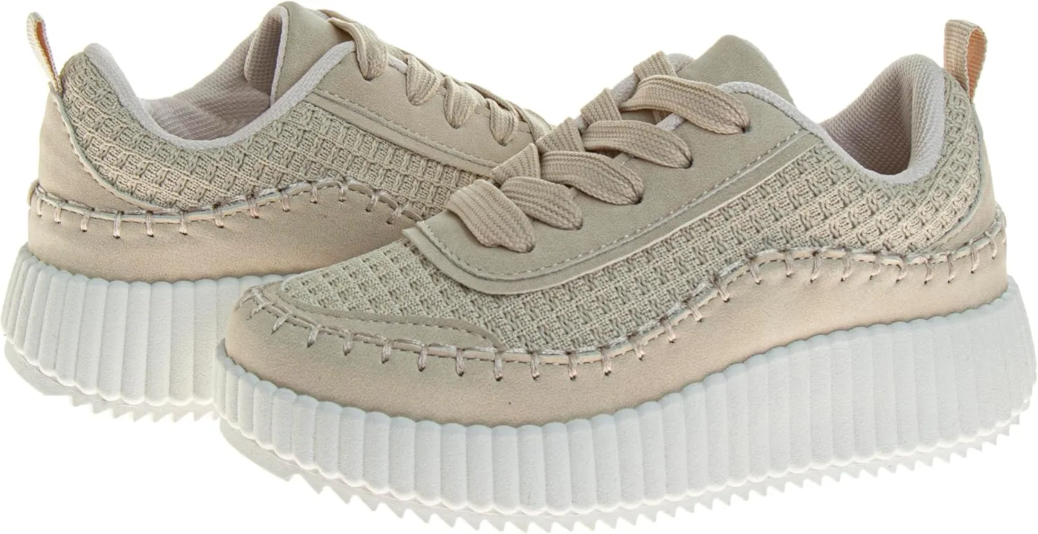 Lowtop Sneakers Lace Up Non Slip - Kids Casual Fashion Low Tops Shoe (Sizes: 11-13 Little Kid / 1-4 Big Kid)