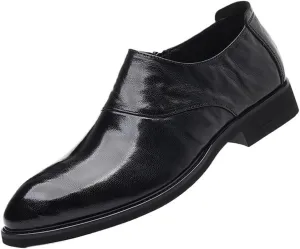 Men Italian Leather Oxford Loafers Business Formal Wedding Dress Shoes Fashion Luxury Comfortable