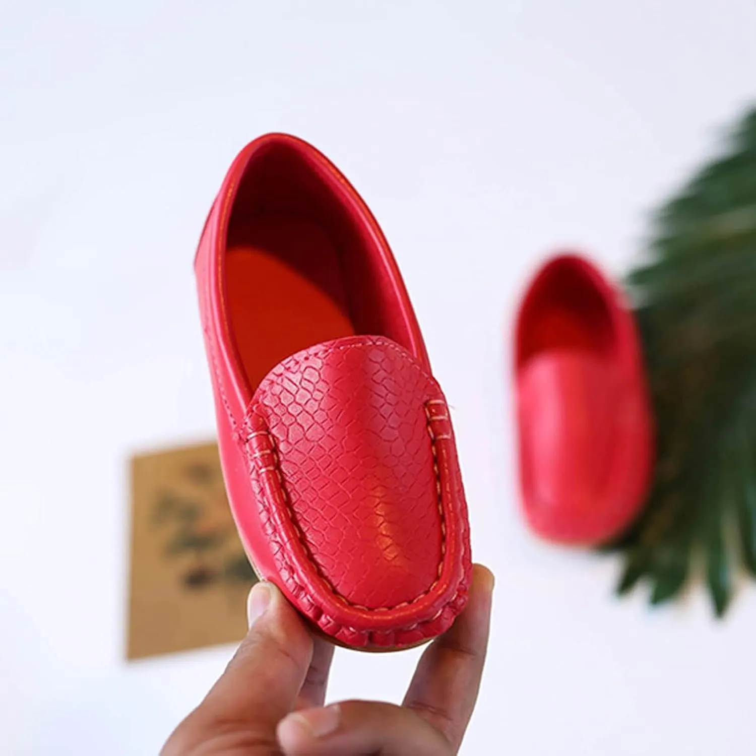 Men's Casual Dress Sneakers Toddler Little Kid Boys Girls Soft Slip On Loafers Dress Flat Shoes Boat Shoes Casual