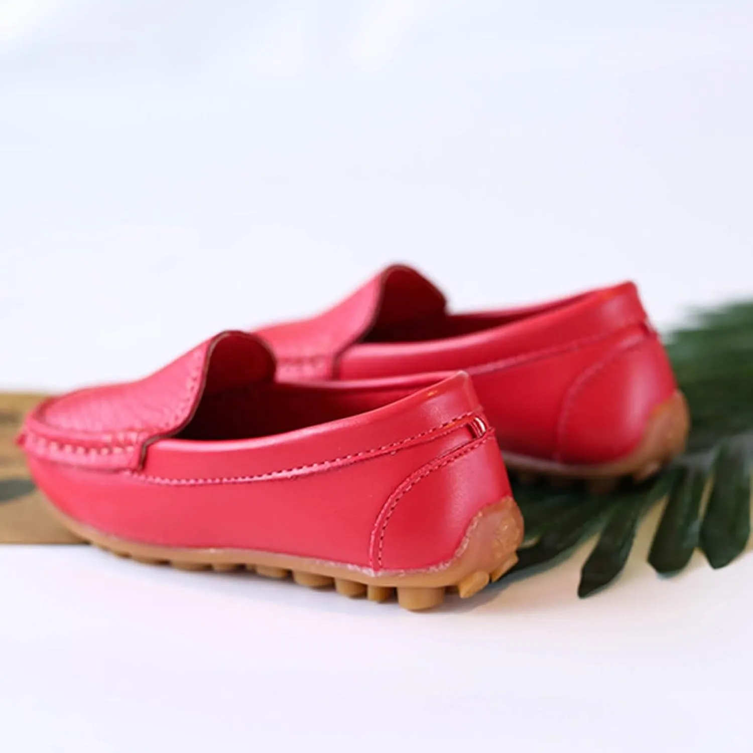Men's Casual Dress Sneakers Toddler Little Kid Boys Girls Soft Slip On Loafers Dress Flat Shoes Boat Shoes Casual