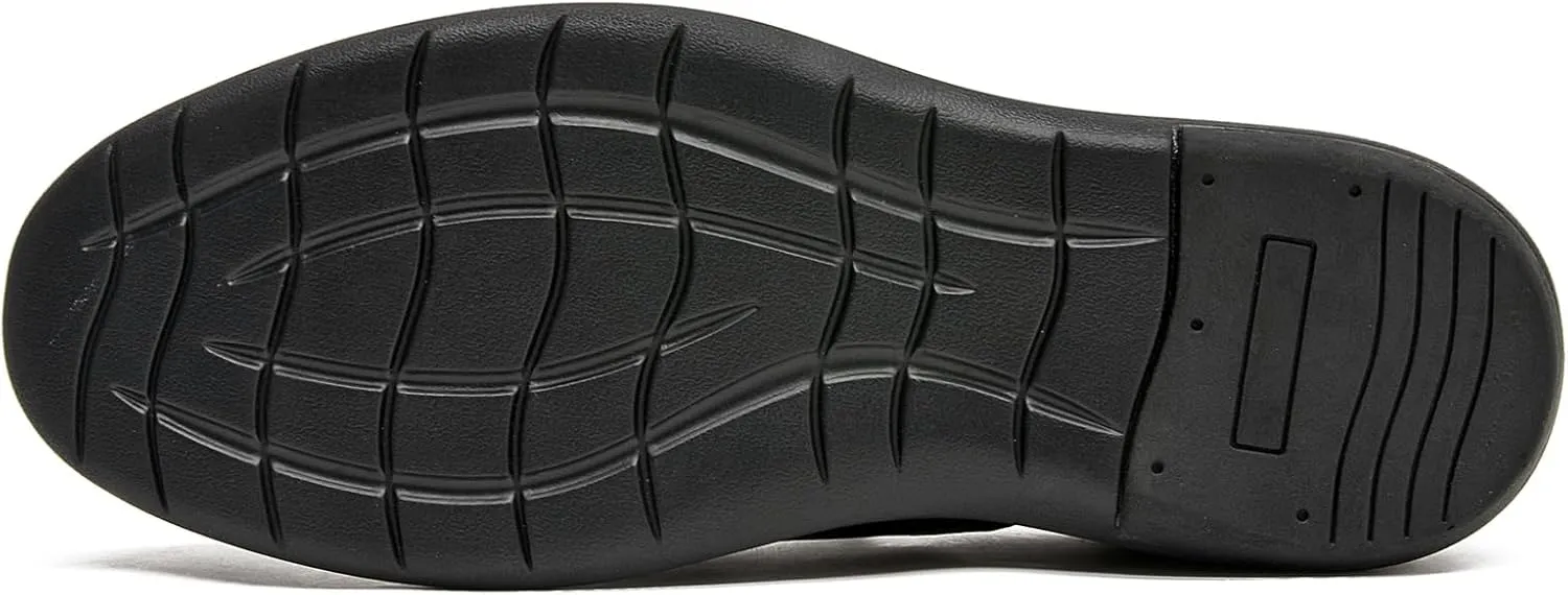 Men's Casual Loafers Slip On Dress Shoes Comfortable Leather Walking Shoes Lightweight Driving Moccasin Loafers