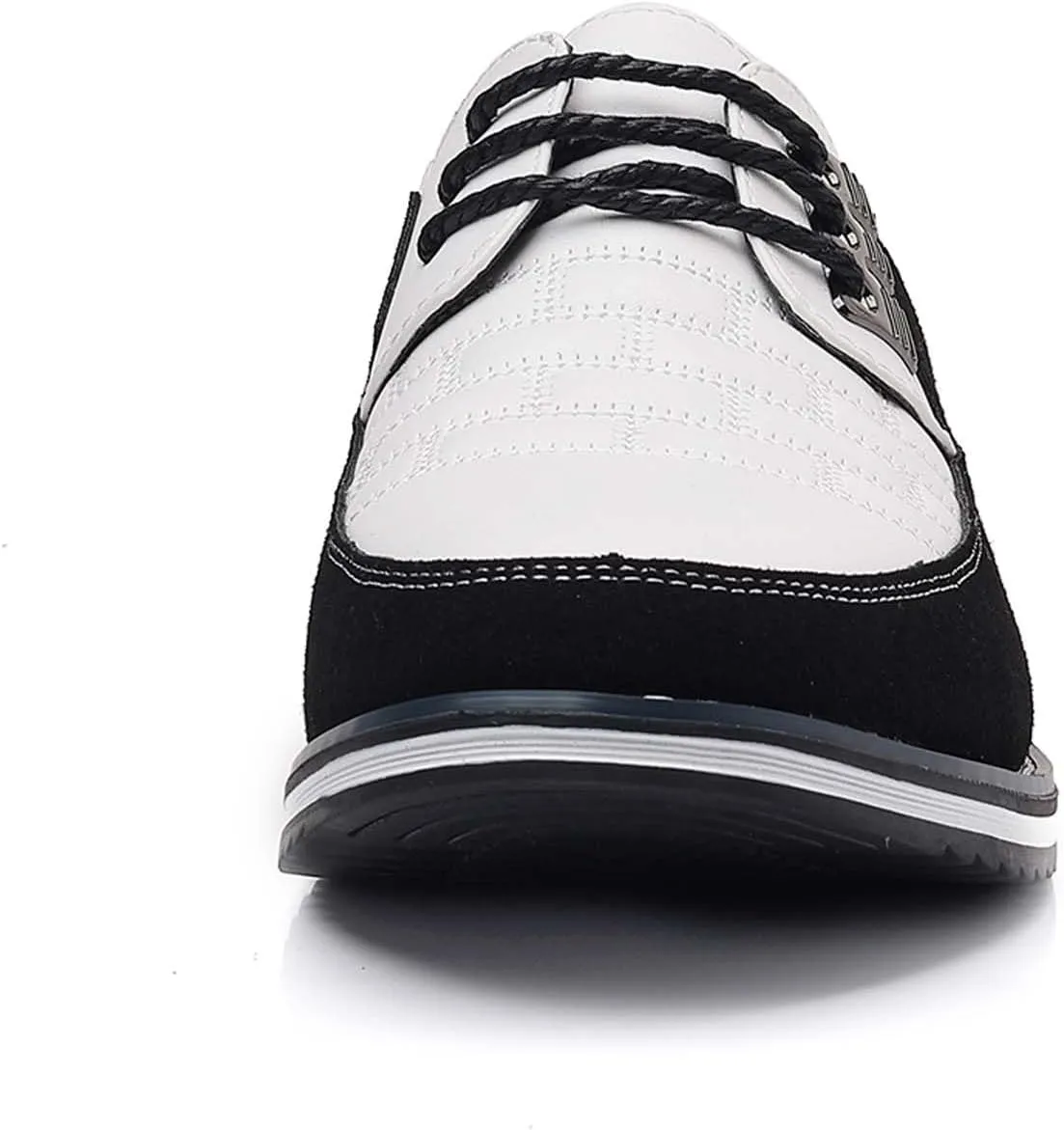 Mens Dress Shoes Casual Business Oxford Derby Orthopedic Leather Shoes Simple Lace-up Walk Loafers Flats Shoes for Men