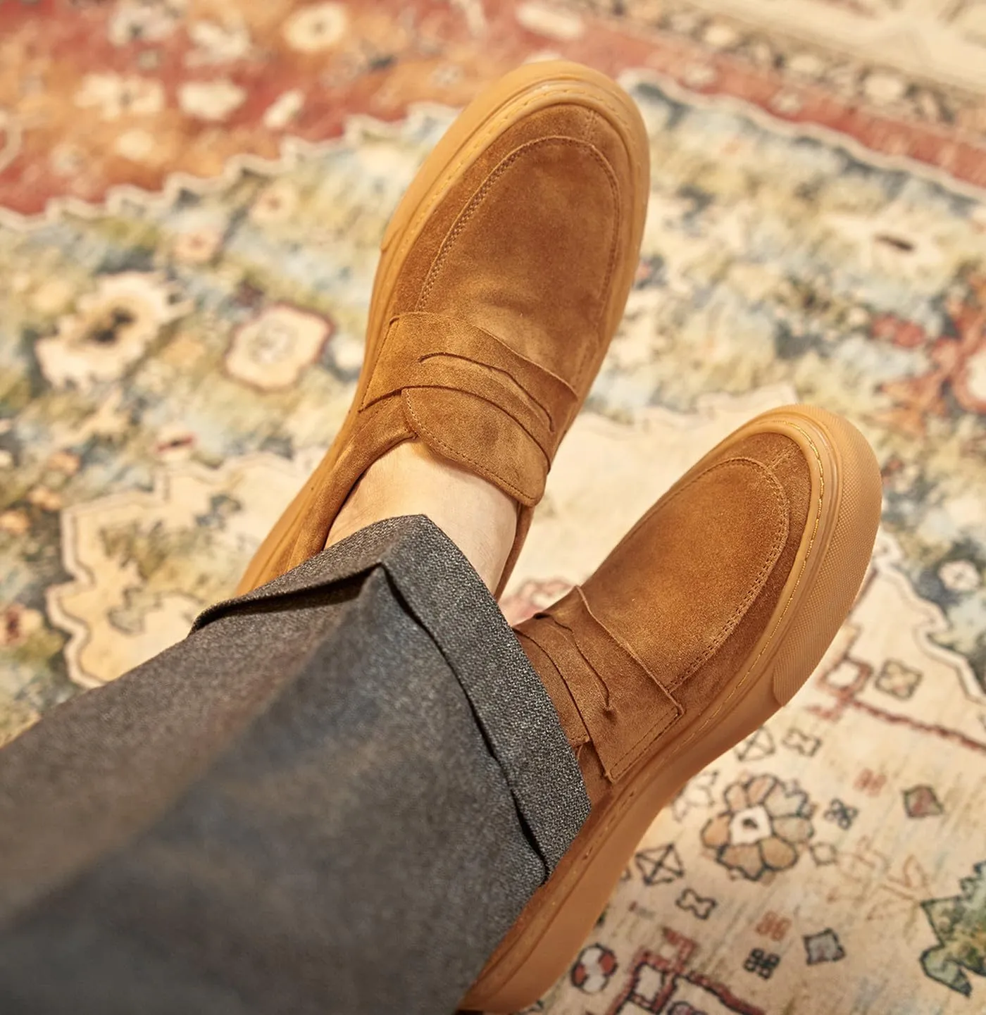 Mens Dress Shoes Slip-Ons Penny Loafers Suede Slippers Fashion Casual Business Prom Mocasines Boat Fashion Comfortable Breathable Summer Shoes for Men
