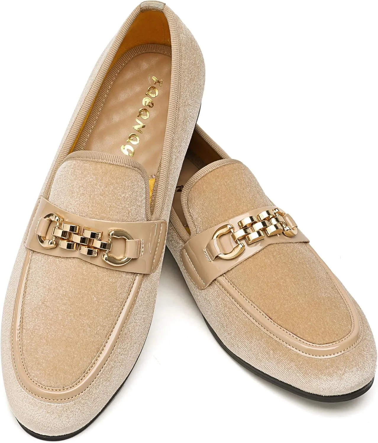 Men's Fashion Formal Velvet Loafers and Wedding Dress Shoes for Men, Penny Slip-On Smoking Luxury Men Casual Shoes