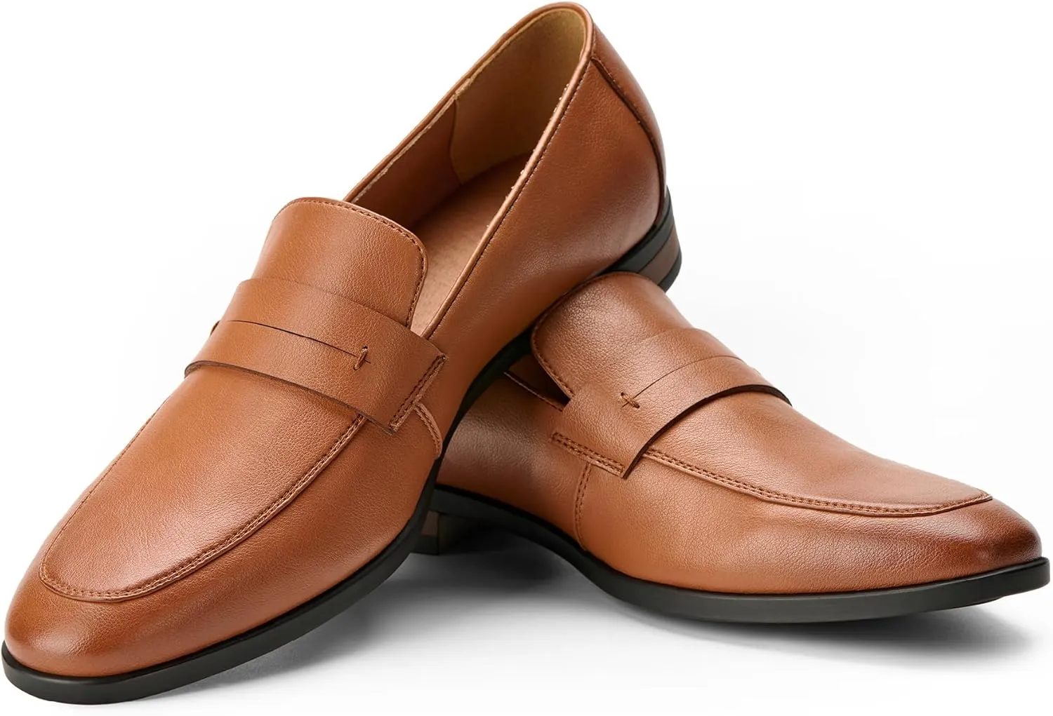 Men's Formal Penny Loafers Classic Slip-On Dress Shoes