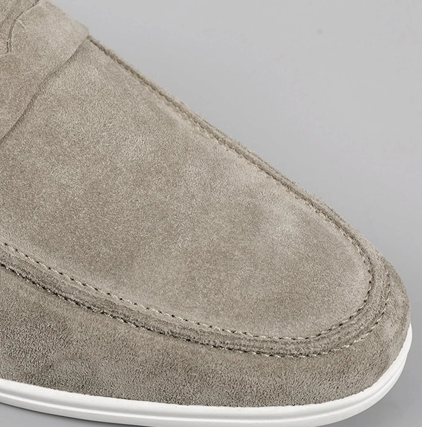 Men's Leather Dress Loafers - Business & Wedding Shoes | Genuine Leather Derby Moccasins for Suits & Tuxedos | Modern & Comfortable Formal Wear