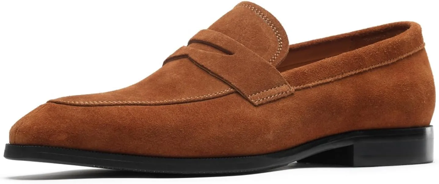 Men's Loafers & Slip-ons Leather Casual Penny Loafers for Men