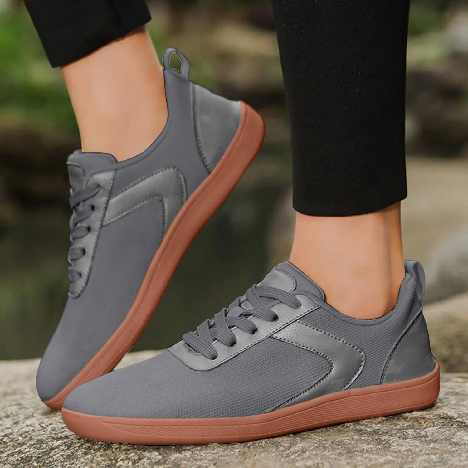 Mens Loafers & Slip-Ons Unisex Thin Soled Wide Last Casual Sneakers Light-Weight Walking Shoes Casual Mens Slip on Shoes