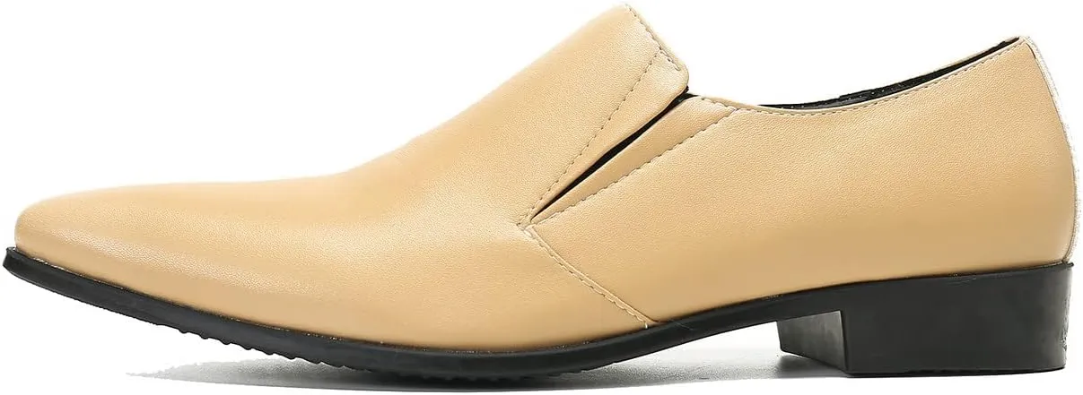 Men's Loafers Casual Penny Slip On Loafers for Men Fashion Prom Wedding Ballroom Tuxedo Party Smoking Summer Walking Shoes for Boy