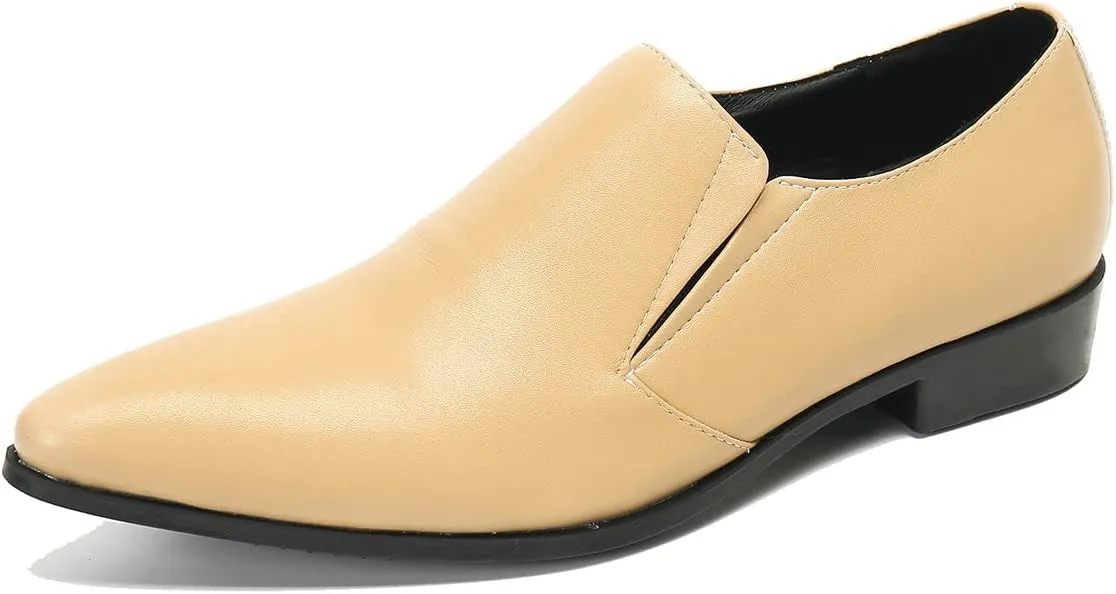 Men's Loafers Casual Penny Slip On Loafers for Men Fashion Prom Wedding Ballroom Tuxedo Party Smoking Summer Walking Shoes for Boy