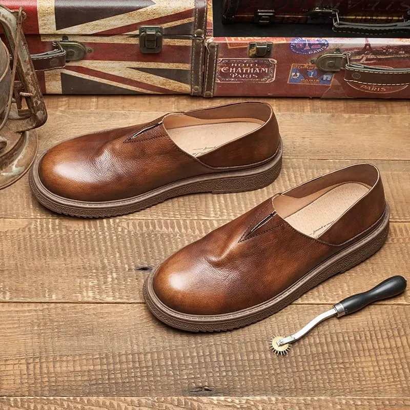 Men's Loafers Flat Boat Shoes for Driving Walking Wedding Outdoor Indoor Size for Summer Outdoor Driving & Walking