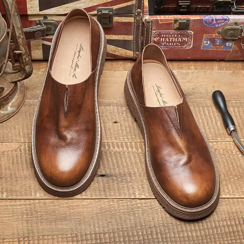 Men's Loafers Flat Boat Shoes for Driving Walking Wedding Outdoor Indoor Size for Summer Outdoor Driving & Walking