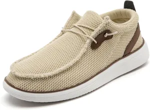 Men's Loafers Slip On Sneakers Boat Walking Fashion Shoes Classcial Comfortable Stylish Lightweight Casual Shoes for Men Non-Slip Durable Home Driving Shoes