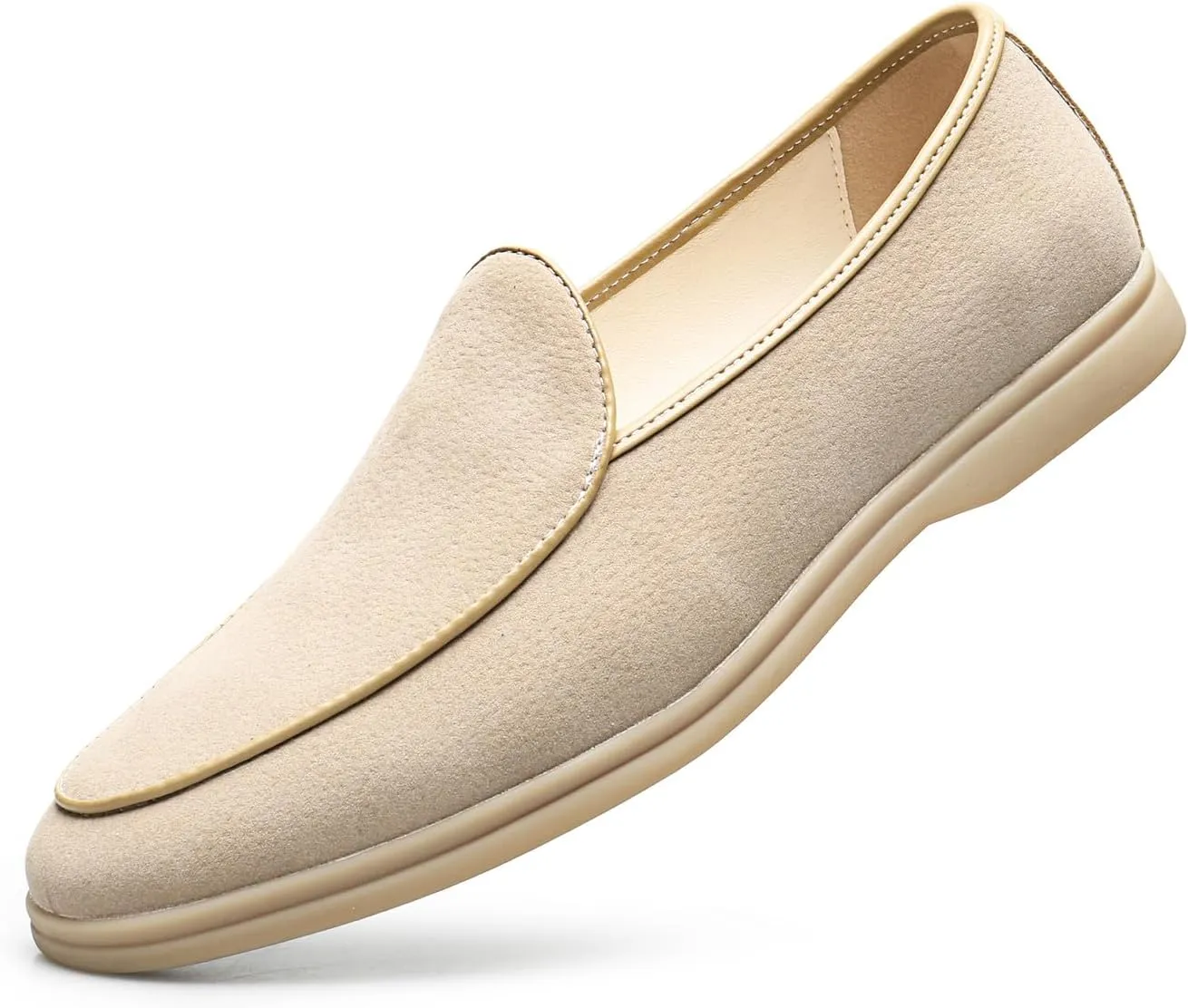 Men's Loafers Slip-Ons Casual Dress Suede Penny Loafers Fashion Wedding Formal Prom Walking Shoes for Men