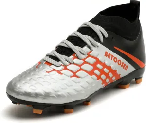 Men's Outdoor Firm Ground Football Soccer Cleats Shoes Futsal Football Training Sneakers