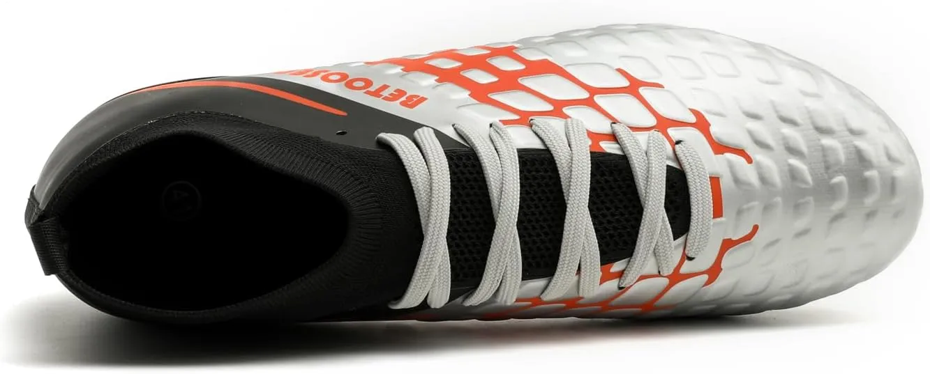 Men's Outdoor Firm Ground Football Soccer Cleats Shoes Futsal Football Training Sneakers
