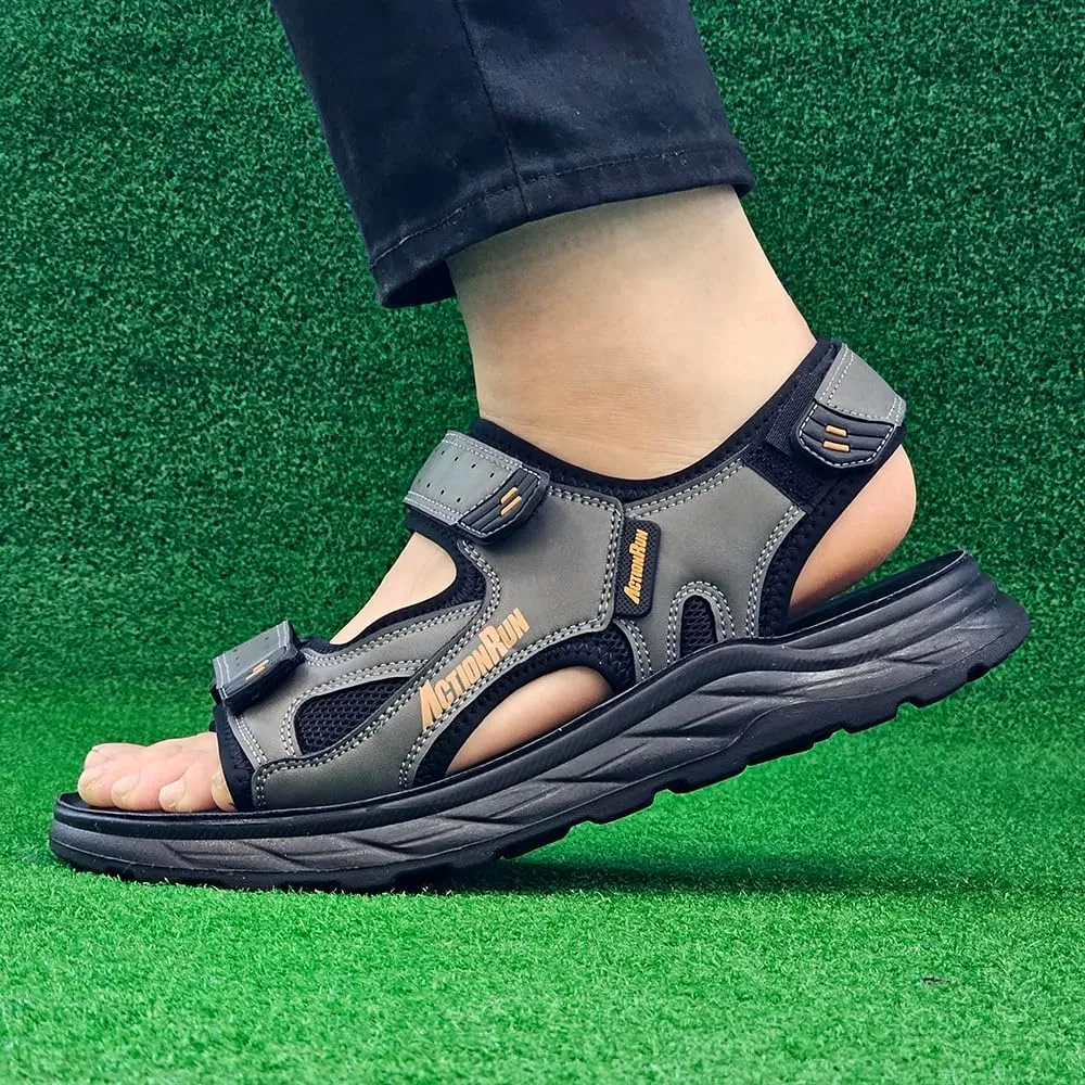 Men's Outdoor Hiking Sports Sandals Comfortable Cushion Athletic Non-slip Shoes Summer Walikng Casual Open Toe Straps Beach sandals