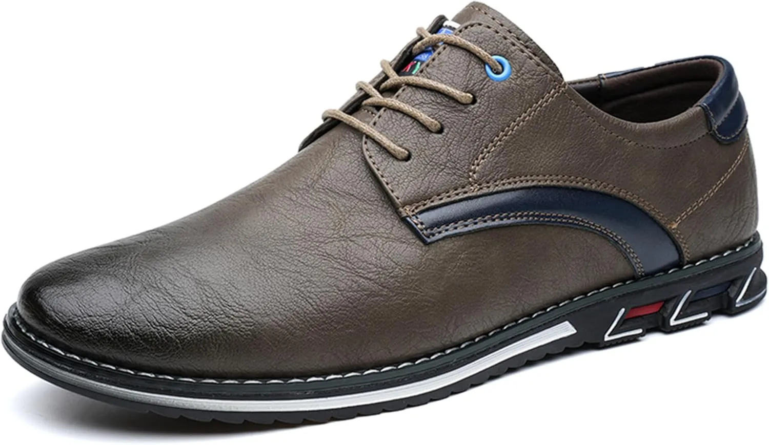 Men's Oxford Casual Dress Shoes Classic Tuxedo Lace-up Lightweight Formal Loafers