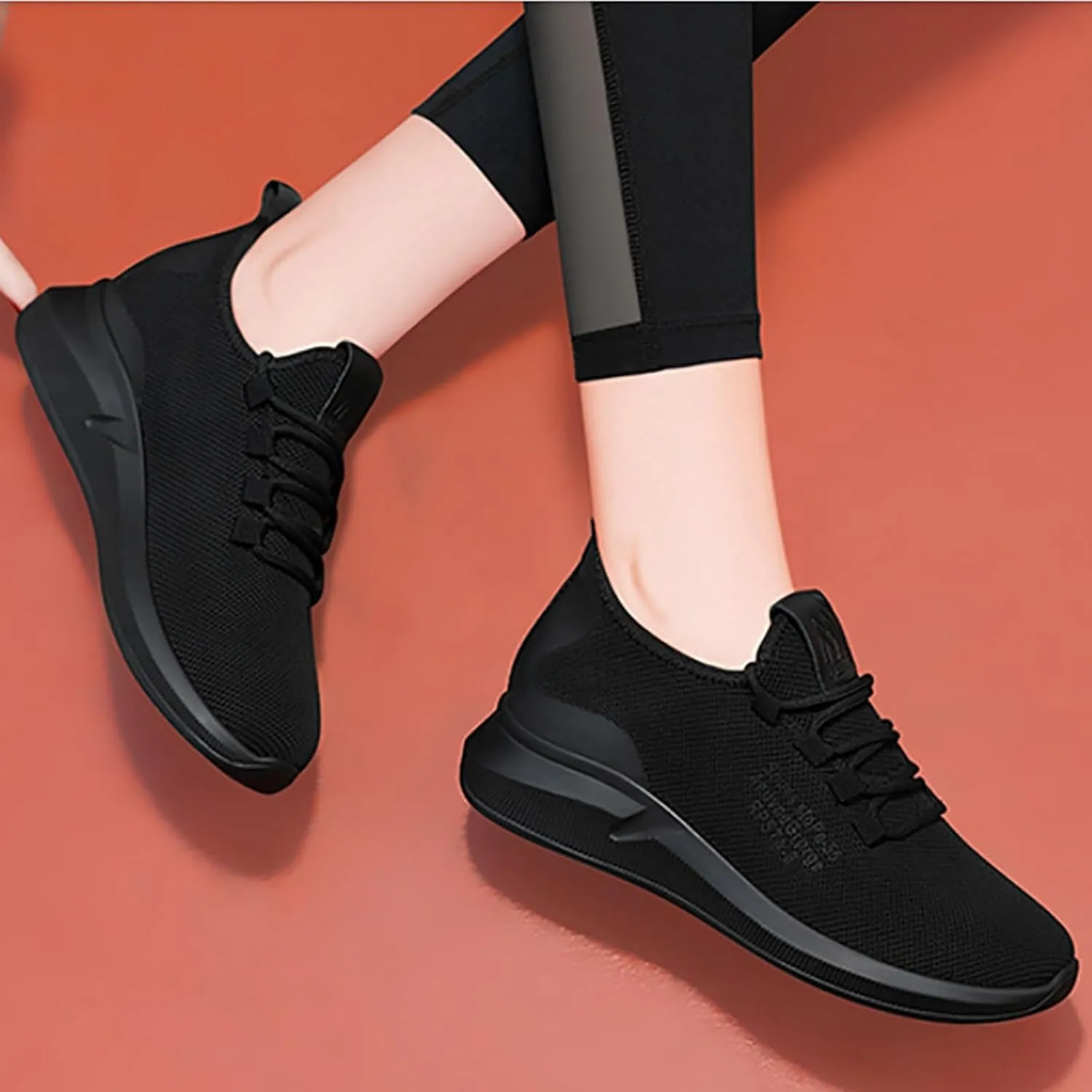 Mens Oxfords Lace-Up Lightweight Casual Walking Shoes Running Shoes for Women Mesh Woman Shoes Casual Chunky Sneakers Red Tennis Shoe Loafers Shoe