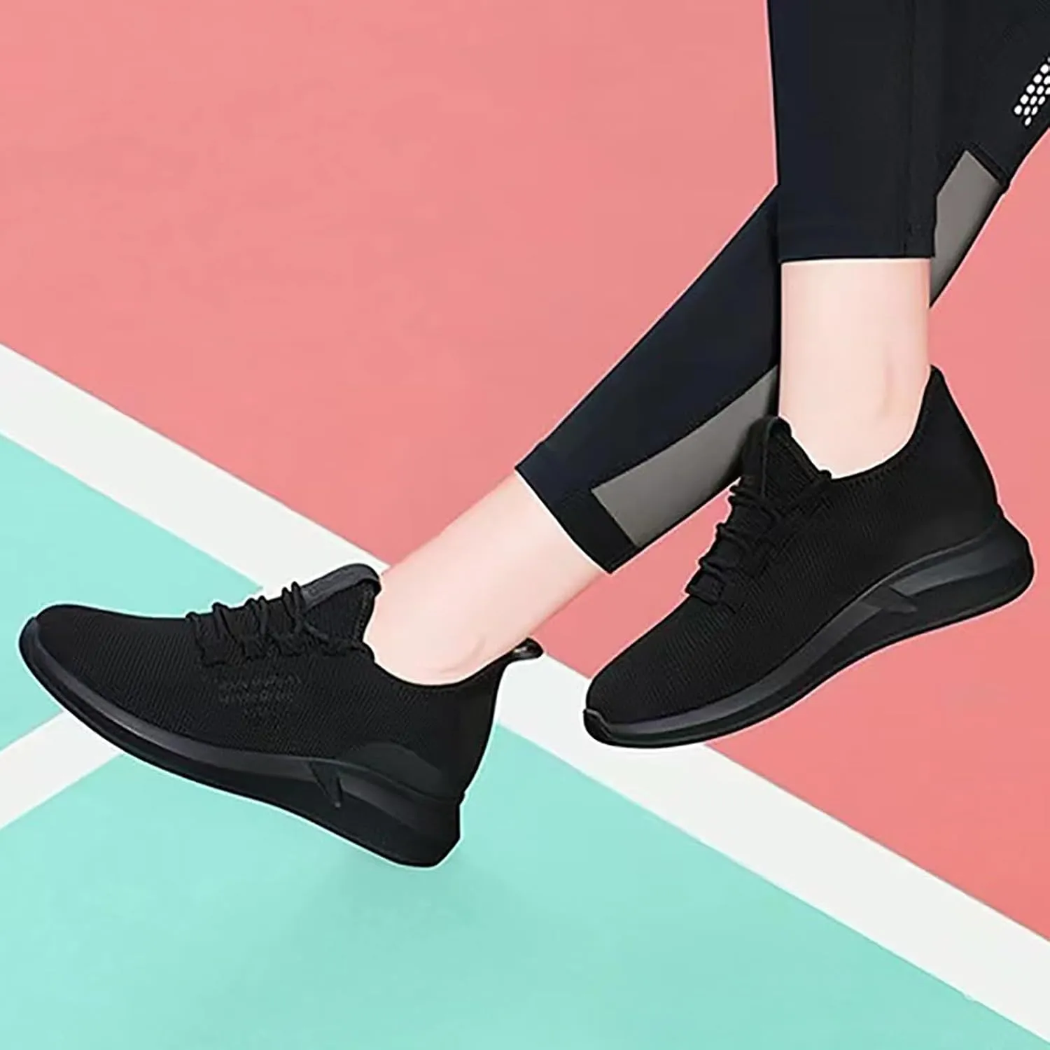 Mens Oxfords Lace-Up Lightweight Casual Walking Shoes Running Shoes for Women Mesh Woman Shoes Casual Chunky Sneakers Red Tennis Shoe Loafers Shoe