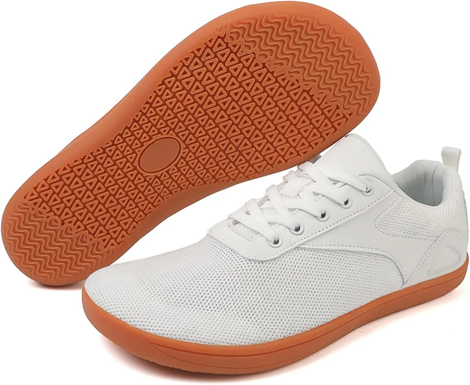 Men's Slip Shoes Casual Sports Shoes with Thin Soles and Wide Toes for Both Men and Women