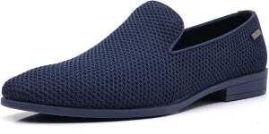 Mens Tuxedo Dress Loafers Slip On Formal Wedding Shoes