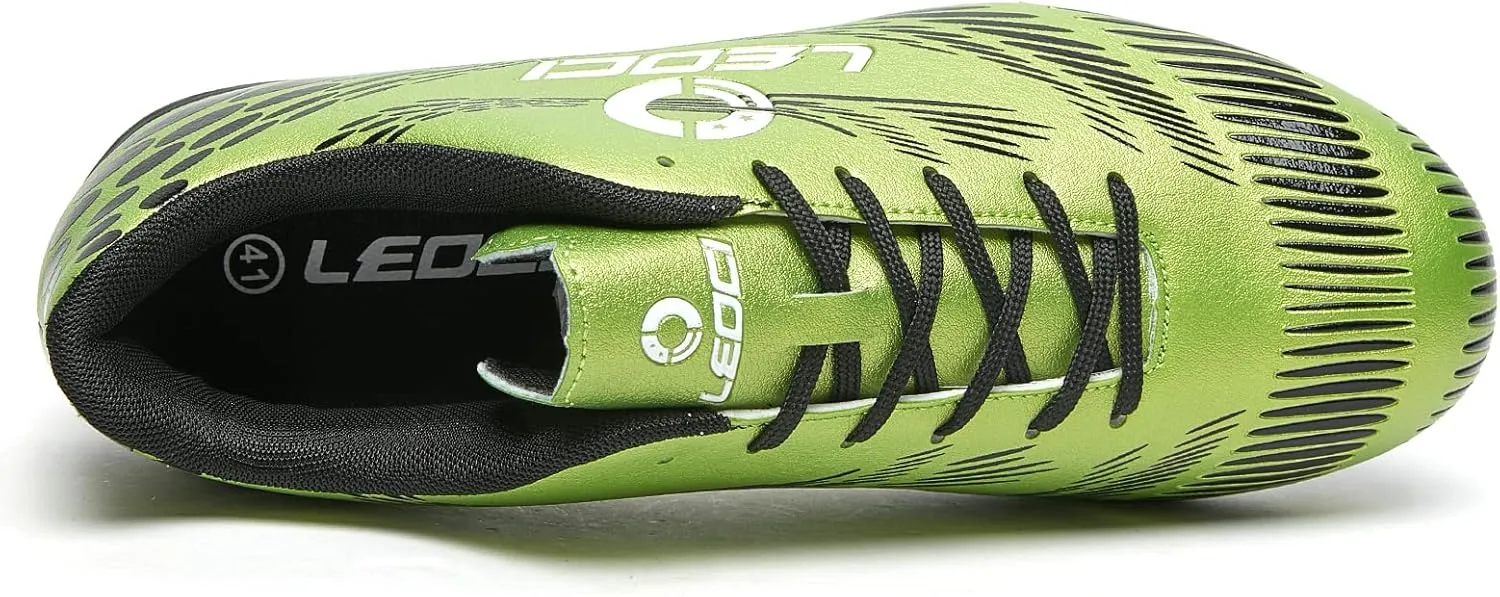 Men's Women's Firm Ground Soccer Cleats Outdoor/Indoor Boys Girls Professional Futsal Football Training Sneakers