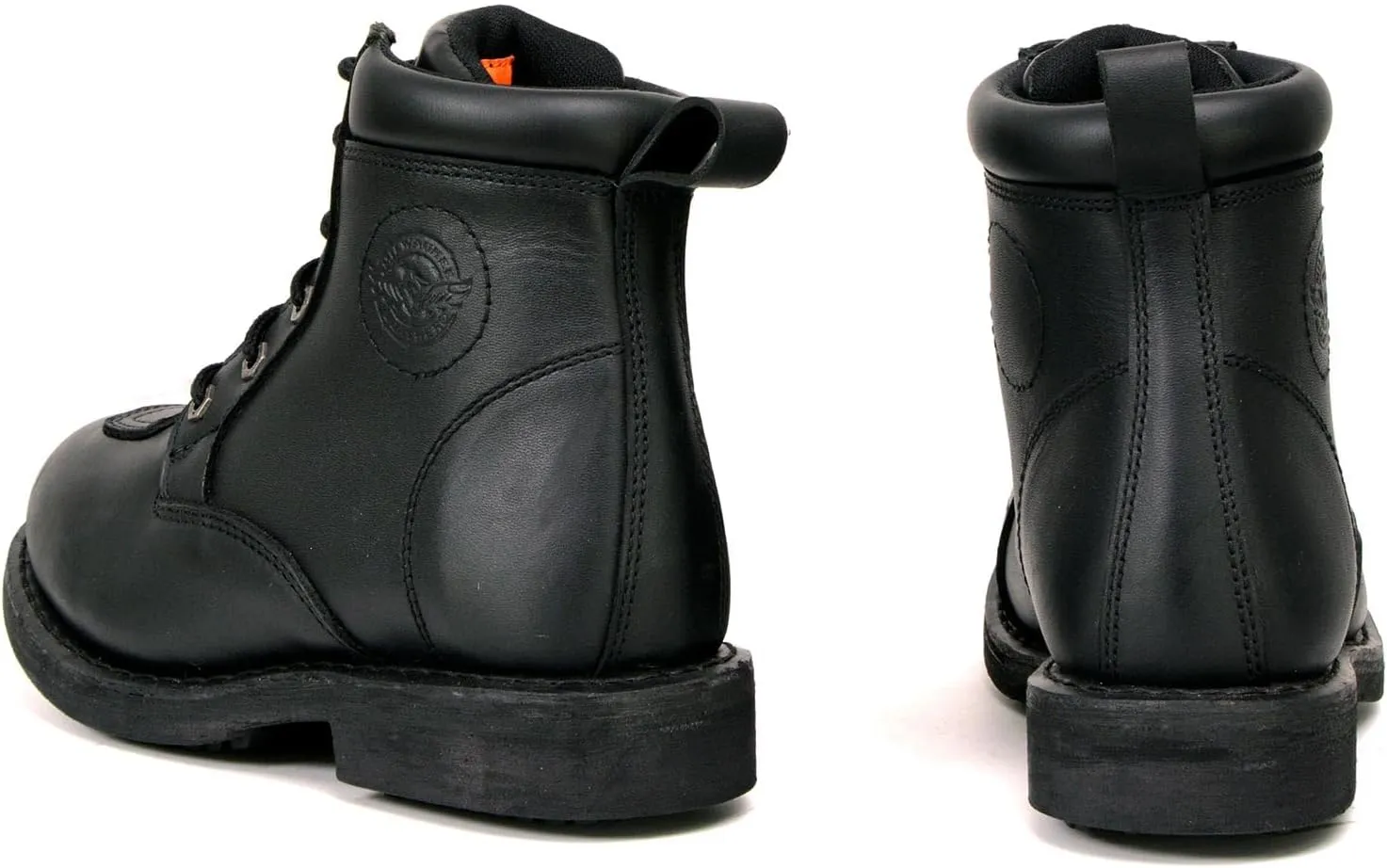 Milwaukee Leather Women's Premium Leather Classic Motorcycle Riding Boots Lace-Up Shoes MBL9322 MBL9323