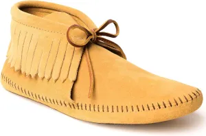 Minnetonka Men's Classic Fringe Moccasin Boot
