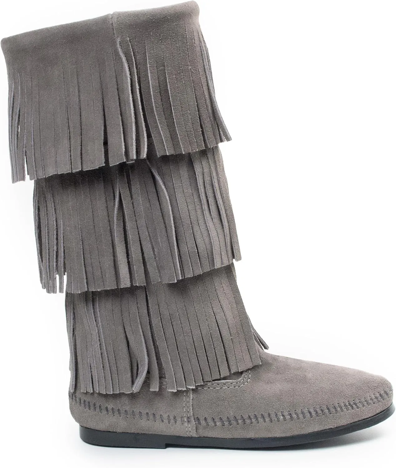 Minnetonka Women's 3-Layer Fringe Boot