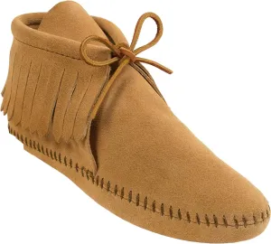 Minnetonka Women's Classic Fringe Hardsole Boot