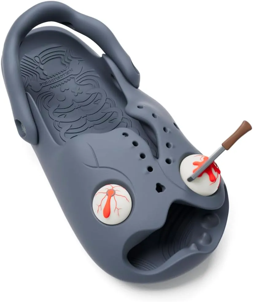 Mr Skully Slides Sandals, Skull Slides. Super Soft Eco-friendly EVA Material Cloud Shoes for Women and Men Indoor & Outdoor