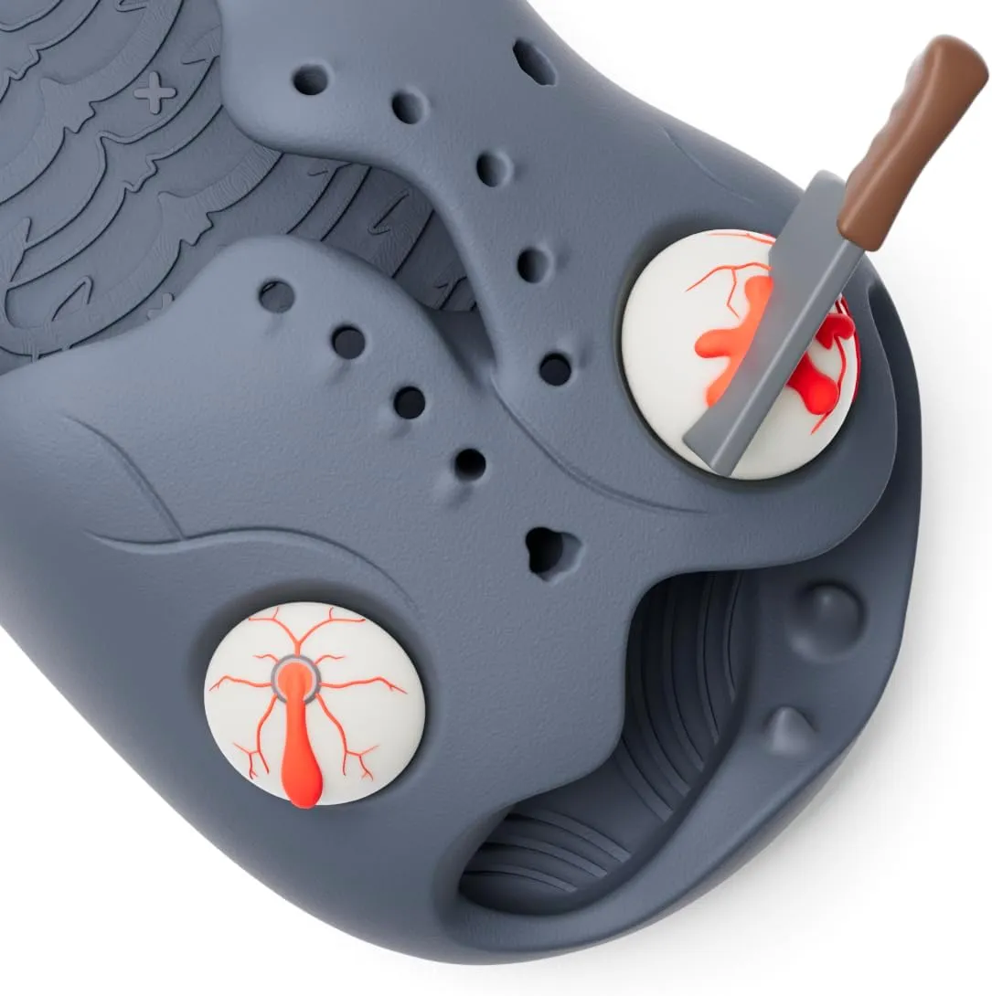 Mr Skully Slides Sandals, Skull Slides. Super Soft Eco-friendly EVA Material Cloud Shoes for Women and Men Indoor & Outdoor