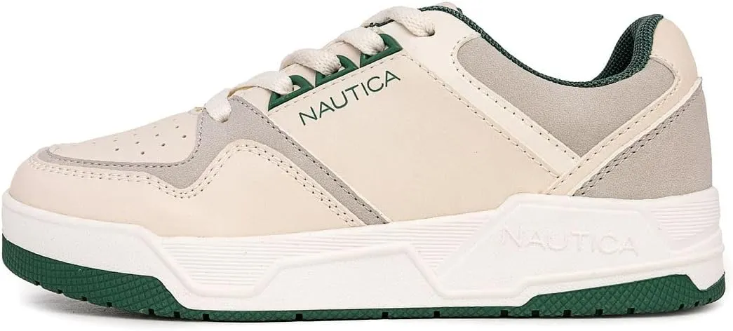 Nautica Boys Low-Top Sneakers, Basketball Tennis Shoes for Kids, Outdoor School Running Shoes - Sizes for Big Kid/Little Kid