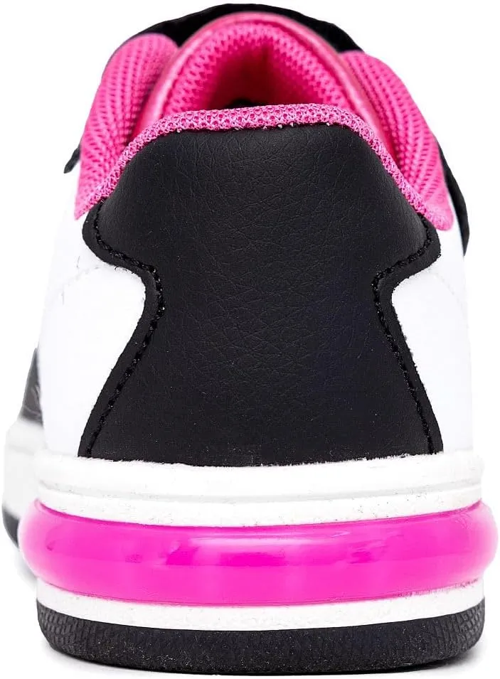 Nautica Kids Girls Sneakers with Adjustable Strap and Bungee Straps | Comfortable Casual Shoes (Toddler/Little Kid)