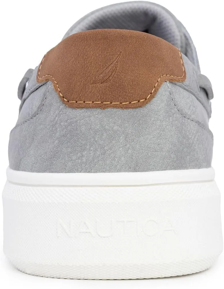 Nautica Men's Boat Shoe Casual Loafers Comfort Sneaker - Walking Moccasin (Slip-On/Lace-Up)