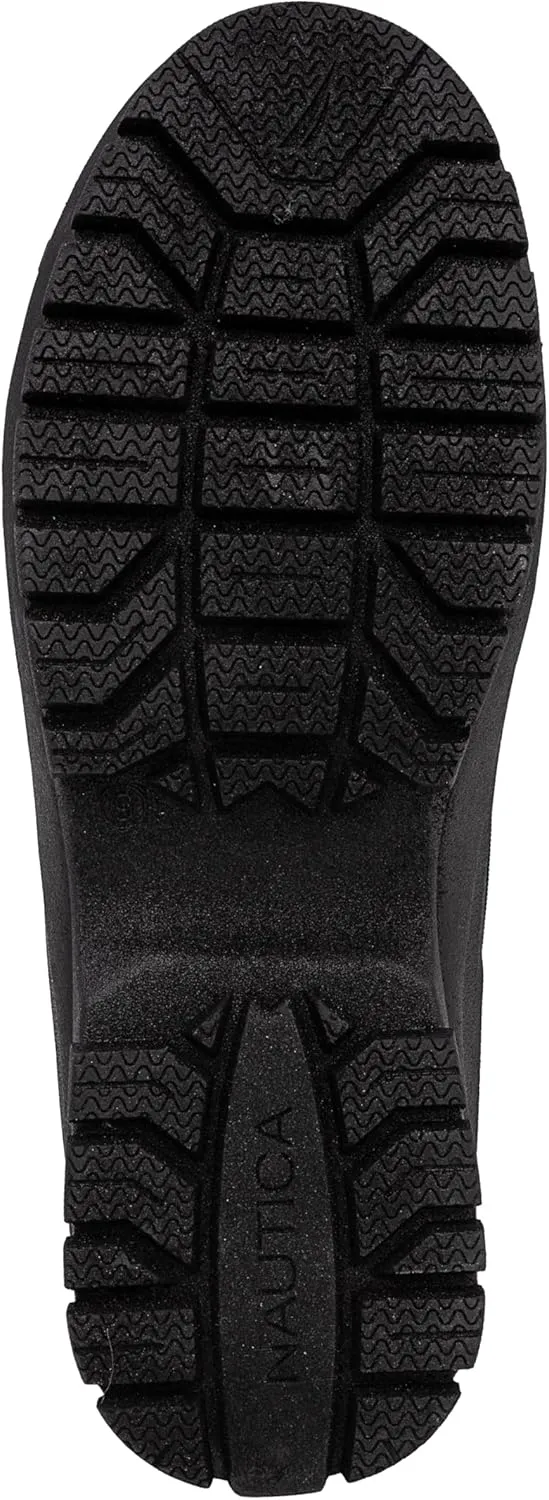 Nautica Mens Duck Boots Waterproof Shell Insulated Snow & Rain Boot -Lace-Up Winter Shoe- Channing (Wide/Medium Width)