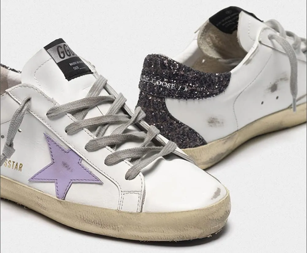 nesho Shoes for Women Sneakers Lightweight Leather Casual Non-Slip Flat Trainers Outdoor