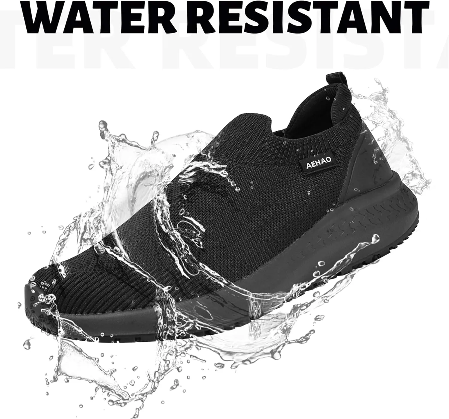 Non Slip Shoes for Women Food Service Slip On Waterproof Work Shoes for Kitchen Chef Restaurant Breathable Lightweight Walking Sneakers Nurse Hospital
