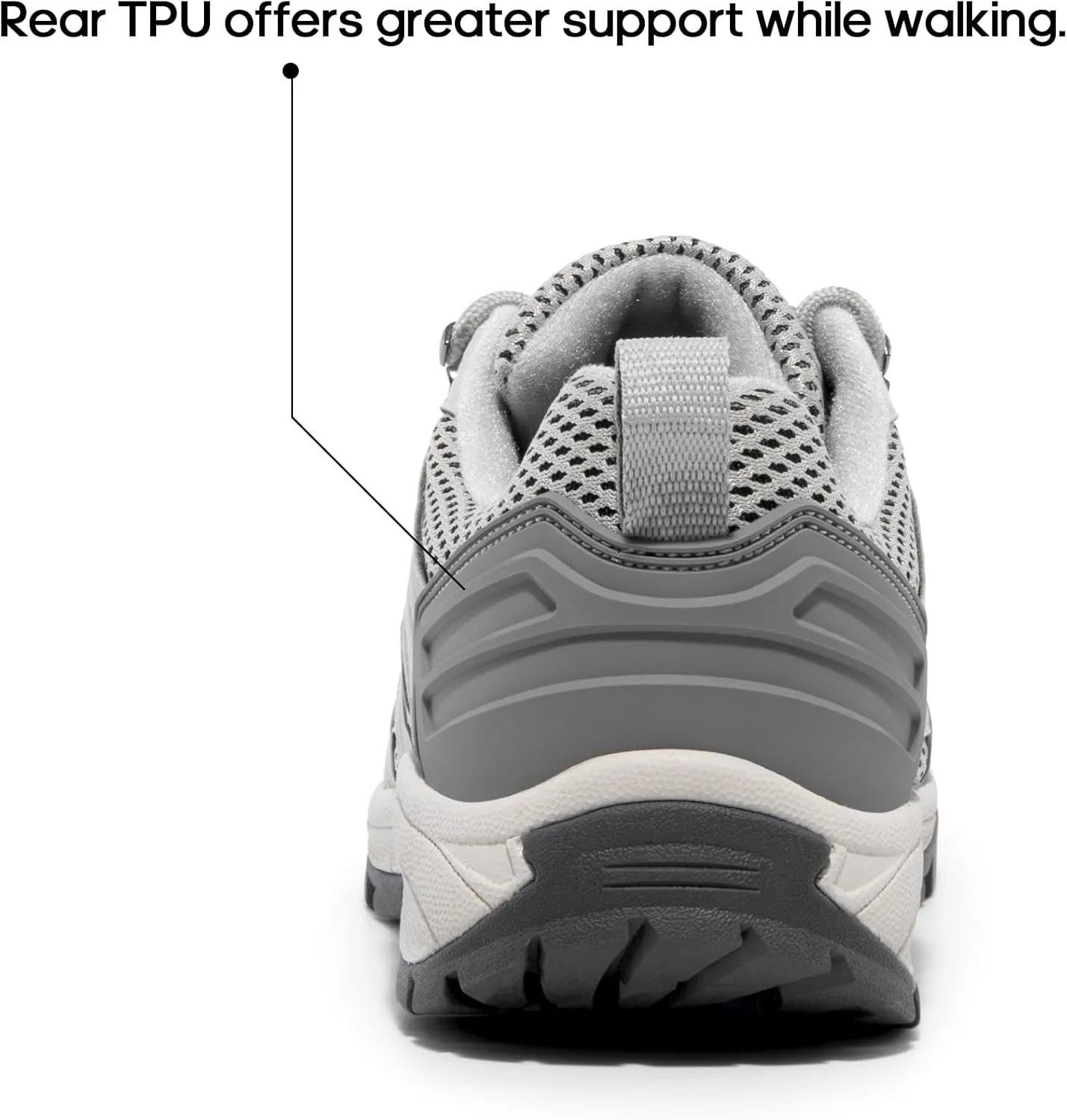 NORTIV 8 Women's Hiking Shoes Lightweight Breathable Mesh Walking Sneakers Outdoor Work Shoes