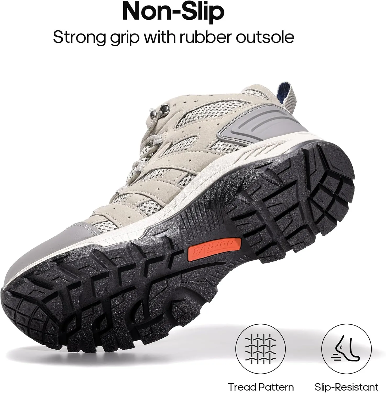 NORTIV 8 Women's Waterproof Hiking Boots Outdoor Trekking Mid Backpacking Mountaineering lightweight boots