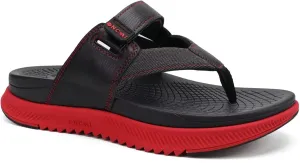 ONCAI Mens Orthopedic Flip Flops Men's Walking Sandals with Arch Support Sport Recovery Sandal for Man size 7-14