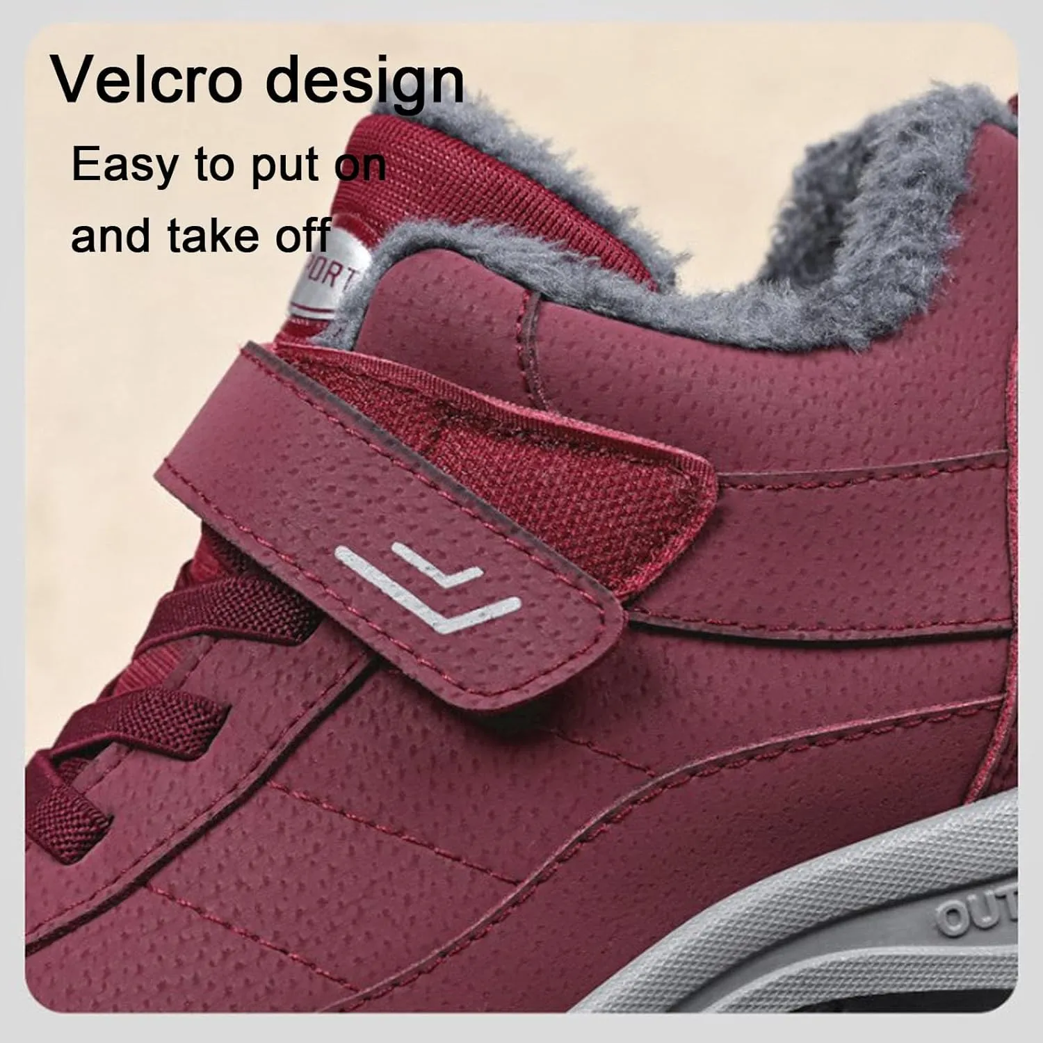 Orthoboots Pro - Ergonomic Winter Boots, Warming Waterproof Anti-Slip Sneakers, Orthopedic Boots for Women Men