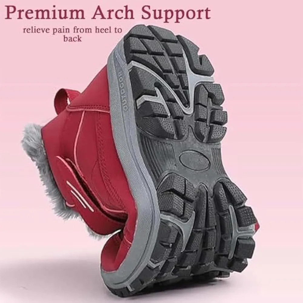 Orthoboots Pro - Ergonomic Winter Boots,Anti-Slip Cushioning Mountaineering Orthopedic Shoes,Waterproof Comfortable Sneakers