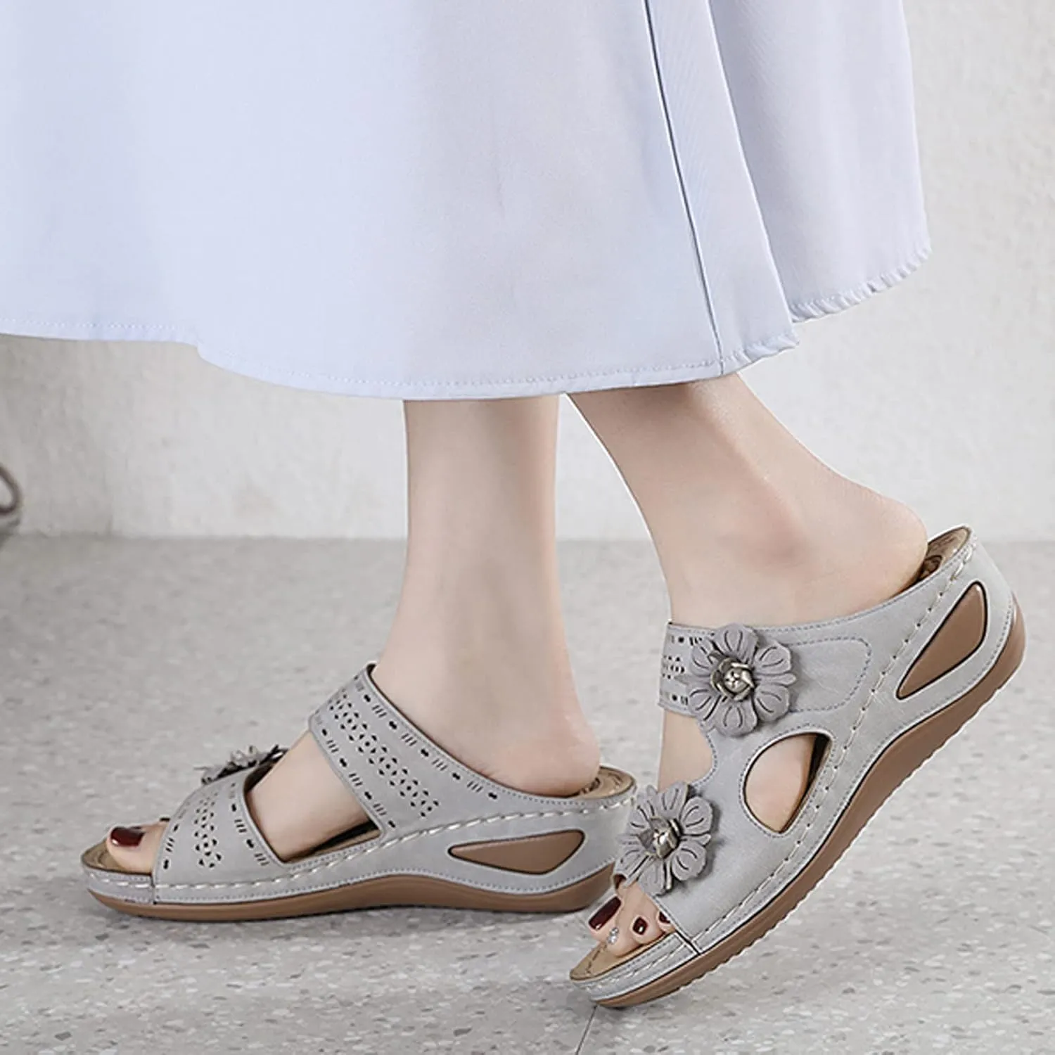 Orthopedic Dress Shoes for Women Wide Toe Black Casual Sandals Women Comfortable White Beach Sandals for Women Dressy Arch Support Shoes Women Sandalias Para Mujer Wide Foot Heels for Women