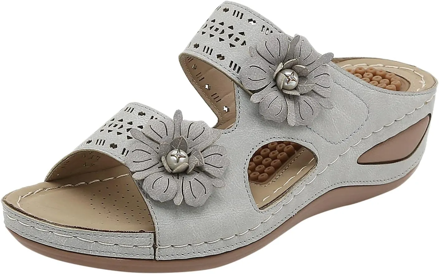 Orthopedic Dress Shoes for Women Wide Toe Black Casual Sandals Women Comfortable White Beach Sandals for Women Dressy Arch Support Shoes Women Sandalias Para Mujer Wide Foot Heels for Women