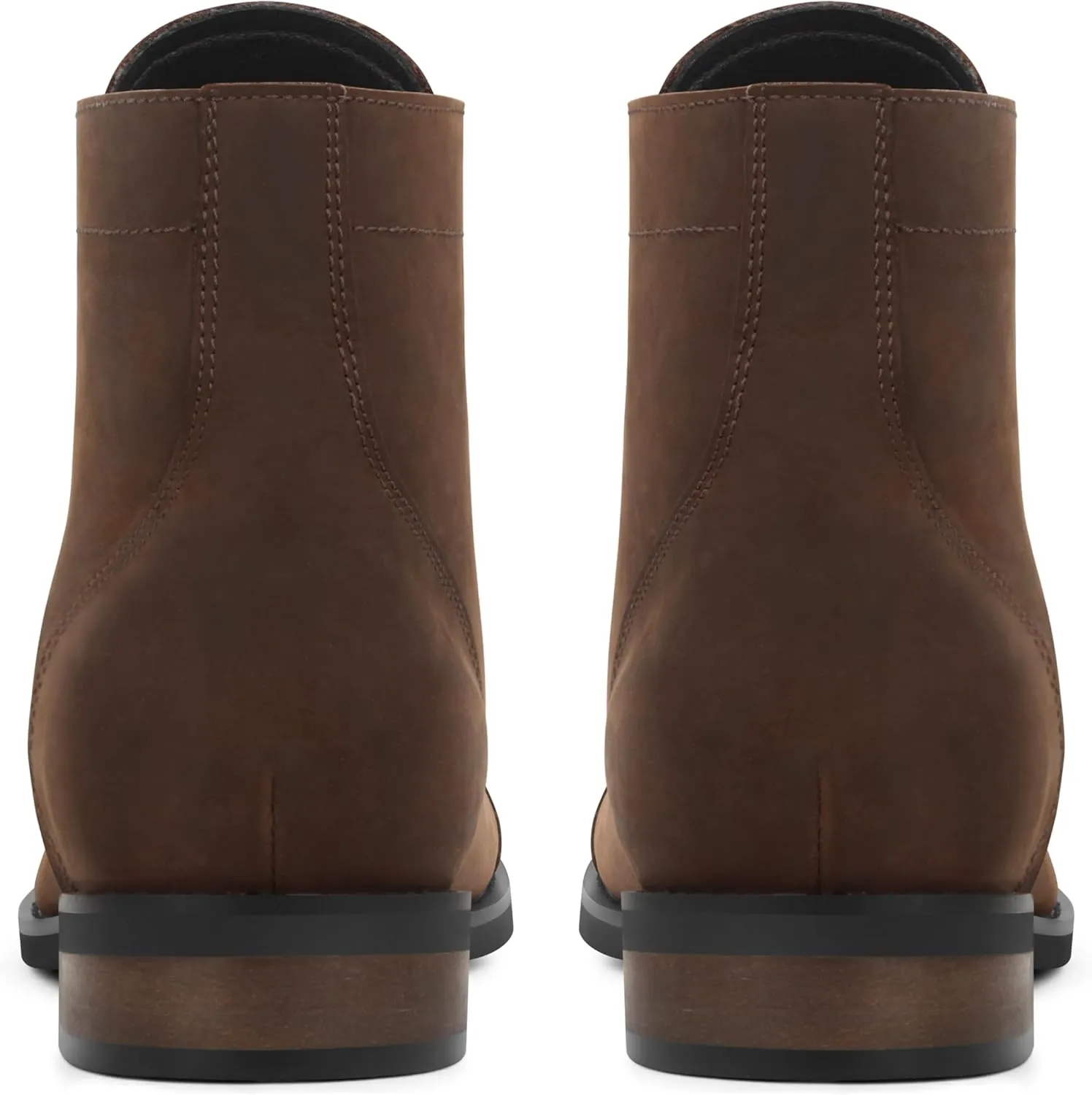 PARTY Mens Dress Boots - Casual Lace-up Chukka Leather Boots for Men