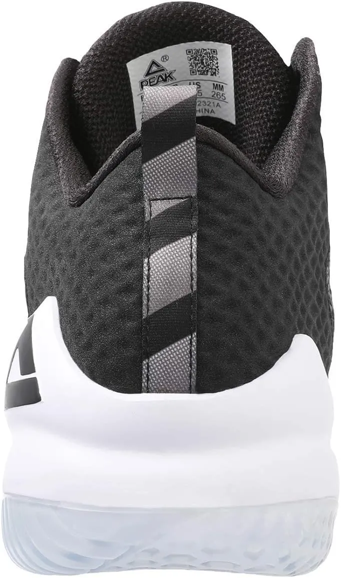 PEAK High Top Mens Basketball Shoes Streetball Master Breathable Outdoor Sneakers Cushioning Shoes for Fitness