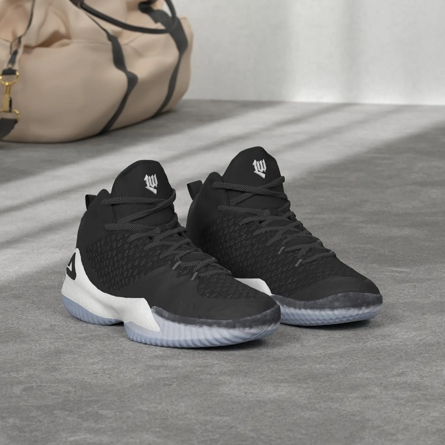PEAK High Top Mens Basketball Shoes Streetball Master Breathable Outdoor Sneakers Cushioning Shoes for Fitness